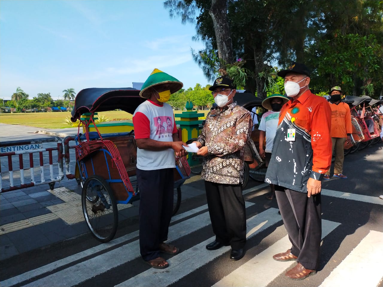 Tukang Becak Kulon Progo